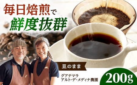 グアテマラ アルト・デ・メディナ農園 200g 豆のまま[AOEL055]