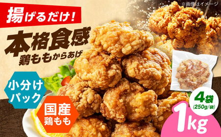 唐揚げ 揚げるだけ!もも唐 1kg [AOEU004] 唐揚げ