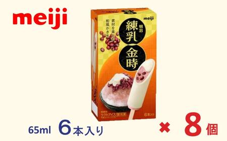 明治 練乳金時 65ml × 6本 8箱
