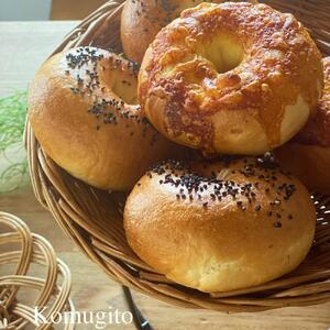 Komugitoベーグル9個とスコーン1個のセット