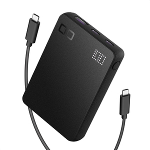 CIO モバイルバッテリー 10000mAh SMARTCOBY Pro SLIM ブラック|黒 モバイルバッテリー 10,000mAh [2185]