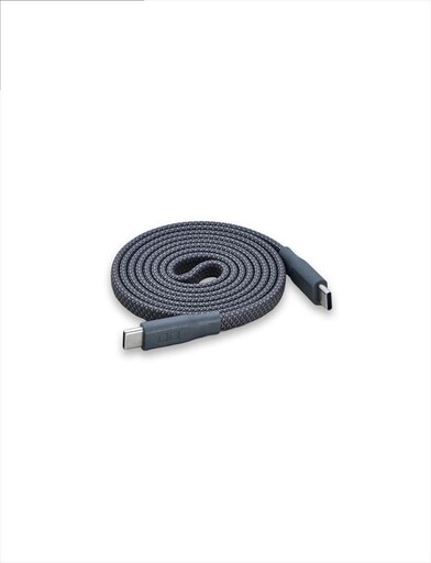 CIO ケーブル Mate Flat Spiral Cable CtoC Type-Cケーブル 充電 iPhone スマートフォン iPad ライトブラック [2658]