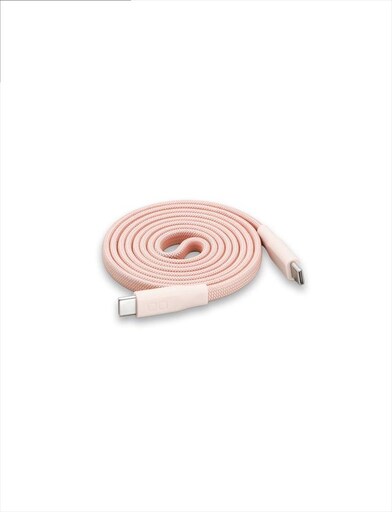 CIO ケーブル Mate Flat Spiral Cable CtoC Type-Cケーブル 充電 iPhone スマートフォン iPad シェルピンク [2662]