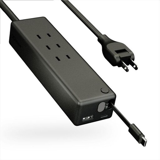 CIO 電源タップ マルチタップ 延長コード 1.5m USB-C×2 USB-A×1 Mate Tap002 ライトブラック [2667]
