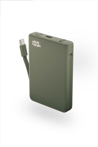 CIO モバイルバッテリー 5000mAh Mate Powerbank 002 モスグリーン [2681]