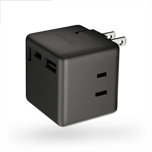 CIO 充電器 電源タップ コンセント マルチタップ 急速充電 USB-C×2 USB-A×1 Mate Tap001 ライトブラック [2685]