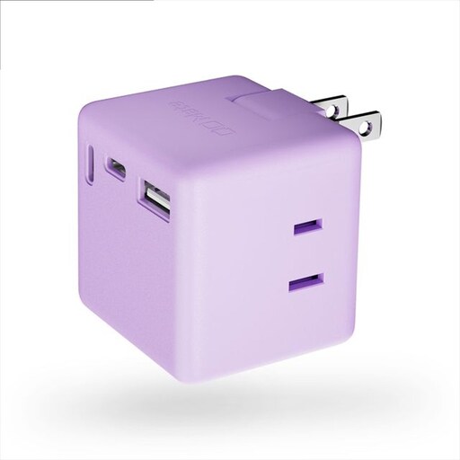 CIO 充電器 電源タップ コンセント マルチタップ 急速充電 タイプC タイプA Mate Tap001 エアリーパープル [2690]