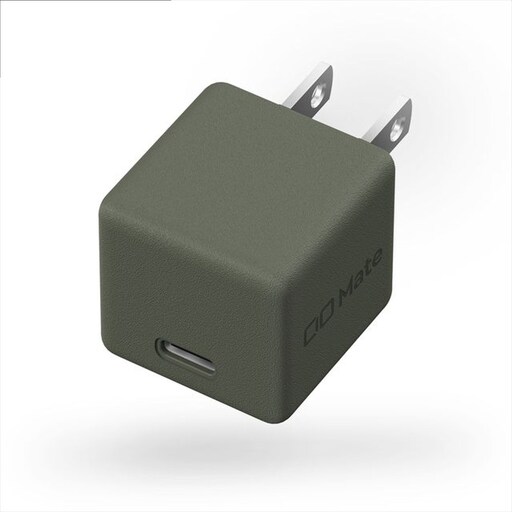 CIO 充電器 小型 急速充電 コンセント タイプC iPhone iPad Android Mate Charger002 モスグリーン [2694]