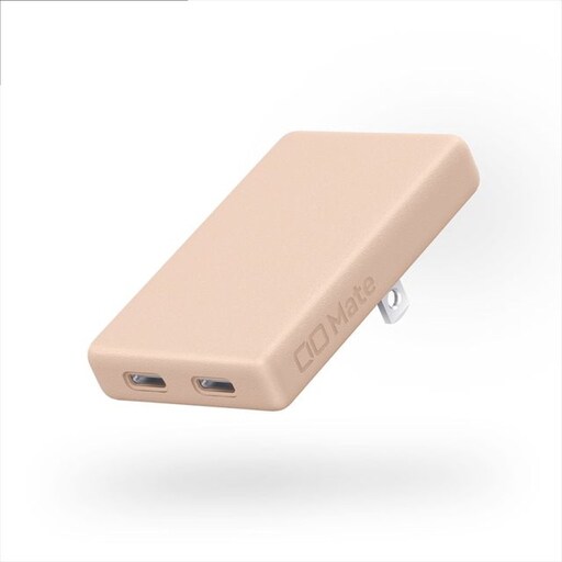 CIO 充電器 小型 急速充電 コンセント タイプC iPhone iPad Mate Charger 003 シェルピンク [2699]