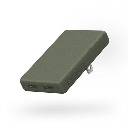 CIO 充電器 小型 急速充電 コンセント タイプC iPhone iPad Mate Charger 003 モスグリーン [2700]