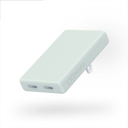 CIO 充電器 小型 急速充電 コンセント タイプC iPhone iPad Mate Charger 003 カームブルー [2701]