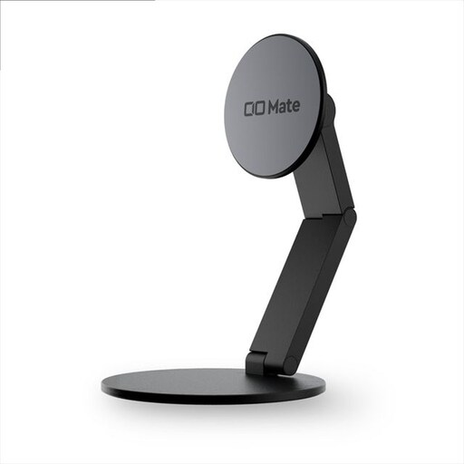CIO スマホスタンド 卓上 iPhone マグネット式 マグセーフ MagSafe 折りたたみ 角度調整 Mate Magnet Stand ライトブラック [2705]