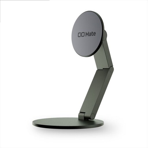 CIO スマホスタンド 卓上 iPhone マグネット式 マグセーフ MagSafe 折りたたみ 角度調整 Mate Magnet Stand モスグリーン [2708]