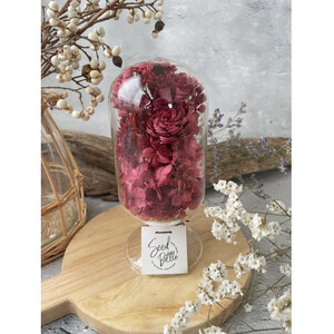 [赤系]天球bottle flowers Lsize_花・観葉植物 造花・プリザーブドフラワー 花 _