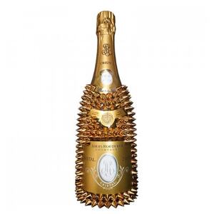 シャンパン オリジナル デコレーションボトル (トゲRクリスタル) 750ml 1本