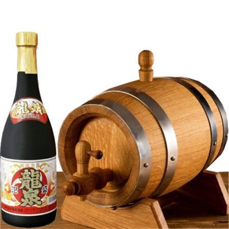 枚方熟成泡盛 赤龍泉 43度 720ml × 1本 + 本格熟成 ミニ樽2Lサイズオリジナルセット【1665878】