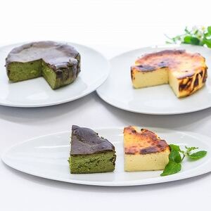 茨木バスクチーズケーキ　ホール　プレーン　抹茶【配送不可地域：離島】【1436407】