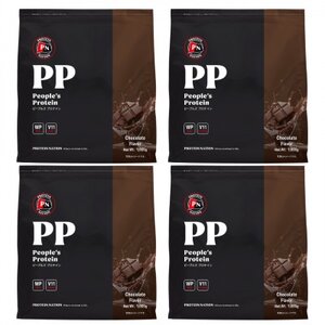 Protein Nationピープルズプロテイン　チョコレート風味　4kg(1kg×4袋セット)【1589999】
