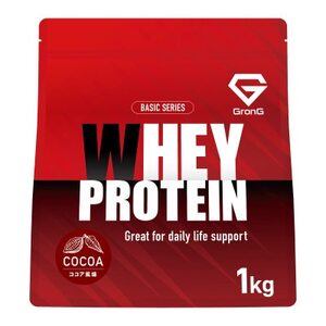 グロング ホエイプロテイン ベーシック ココア風味 1kg_惣菜・加工品 _