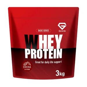 グロング ホエイプロテイン ベーシック ココア風味 3kg_惣菜・加工品   _【1612505】
