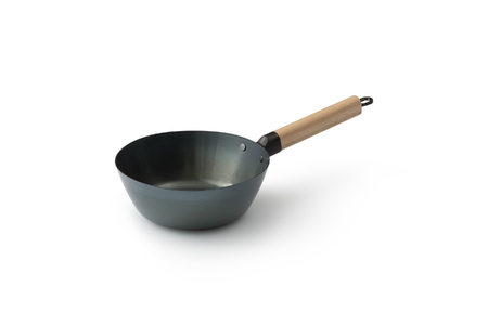 C211 ライクイット「PAN-17オーブンでも使える鉄フライパン20cm(深)」【フライパン 鉄 藤田金属 like-it 深型 FUJITA IH ガス 20センチ 着脱 ハンドル 日本製 町工場 職人 長持ち 国産 大阪府 八尾】