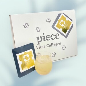 PIECE プロテイン バイタルコラーゲン 500g(20袋 個包装)