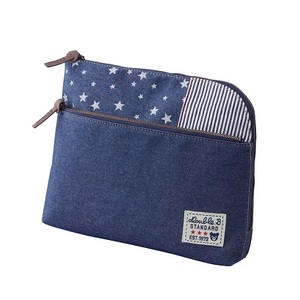 ミキハウス ダブルB デニムマザーポーチ[mikihouse レディース ポーチ マザーズポーチ ケース オムツ 大阪府 八尾]
