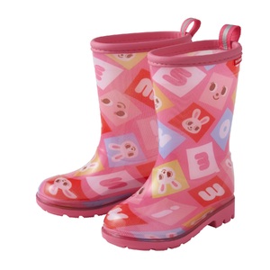 E157(ピンク/14cm)ミキハウス レインブーツ(ピンク) 14cm[mikiouse 長靴 ながぐつ レインシューズ 男の子 女の子 こども キッズ 雨グッズ 通園 通学 靴 ファッション カラフル 大阪府 八尾]