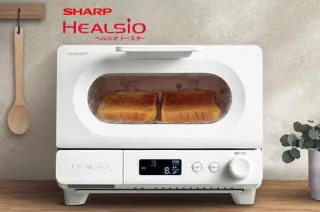 H198　SHARP ヘルシオ トースターAX-WT1-W （ホワイト）【シャープ 電化製品 家電 キッチン キッチン家電 調理 調理家電 オーブントースター トースト パン 新生活 料理 朝食 正規品 大阪府 八尾市 返礼品】