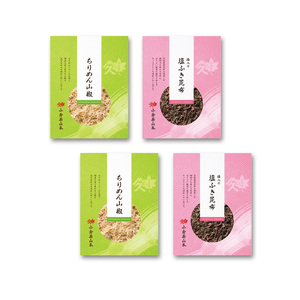 小倉屋山本 ちりめん山椒 昆布佃煮セット[佃煮 つくだ煮 詰め合わせ ご飯のお供 ちりめん 40g 2個 梅 昆布 75g 2個 お取り寄せ 日本料理 保存食 大阪府 八尾]