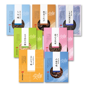 小倉屋山本 えびすめ ちりめん山椒 昆布佃煮セット[佃煮 つくだ煮 詰め合わせ ご飯のお供 ちりめん 塩ふき 梅 椎茸 昆布 お取り寄せ 日本料理 保存食 大阪府 八尾]