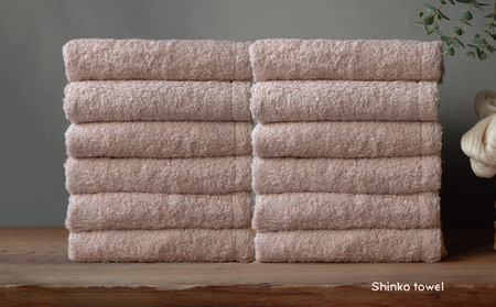 【TVで紹介！】おぅ！え～やん フェイスタオル（ローズ）12枚