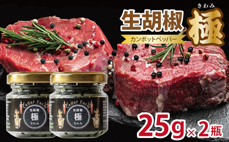 生胡椒 極(きわみ) 25g×2本