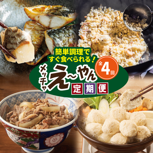 [定期便]栄物産のメッチャえ〜やん定期便 全4回