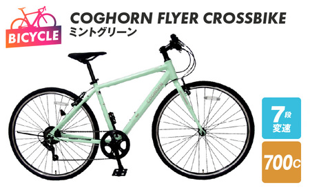 【特別寄附金額】COGHORN FLYER CROSSBIKE ミントグリーン 自転車