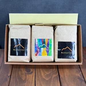 [豆:3種計600g]自家焙煎コーヒー豆(200g×3) 里山ROASTERYお楽しみセット