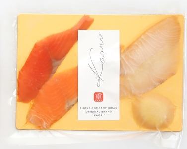 [魚介5種のスモーク]15切 (各1切×3P) 唯一無二の燻製窯で冷燻製/ソロ呑みおつまみにぴったり [1148]