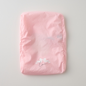 袋一体型 撥水ランドセルカバー (ピンク)｜ランドセルカバー 雨の日 入学祝 準備 卒園祝 [1264]