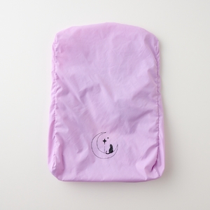 袋一体型 撥水ランドセルカバー (パープル)|ランドセルカバー 雨の日 入学祝 準備 卒園祝 [1265]