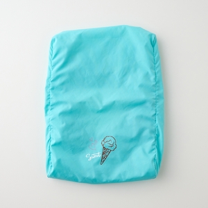 袋一体型 撥水ランドセルカバー (ミント)|ランドセルカバー 雨の日 入学祝 準備 卒園祝 [1266]