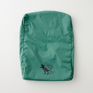 袋一体型 撥水ランドセルカバー (グリーン)|ランドセルカバー 雨の日 入学祝 準備 卒園祝 [1269]