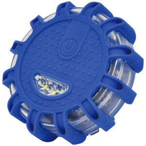 電池式LED警告灯 青(LGF-BL)|NICHIDO 日動工業 電池式 警告 警告灯 [1288]