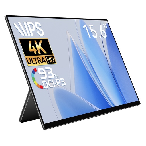 EHOMEWEI モバイルモニター IPS 15.6インチ 4K 薄型6mm [1314]