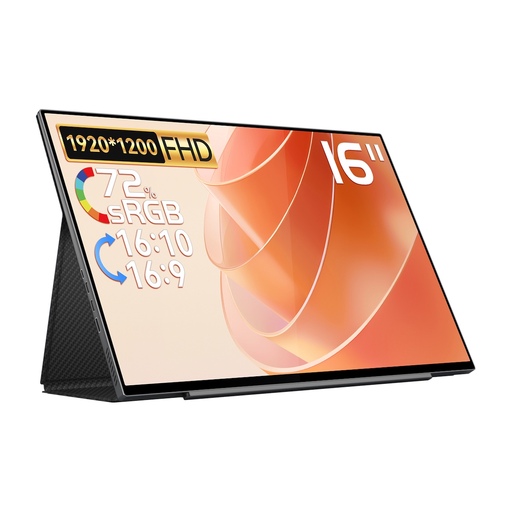 EHOMEWEI モバイルモニター IPS 16インチ 薄型6mm [1317]