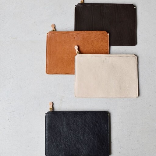 Teha’amana Square pouch L テハマナ スクエアポーチ L ベーシック ブラック