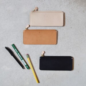 Teha'amana Square pencase Smoke テハマナ スクエアペンケース ベーシック アイボリー 革 皮 雑貨 おしゃれ レザー 本革 こだわりの逸品 地域特産品 ギフト 自分用 人気 おすすめ