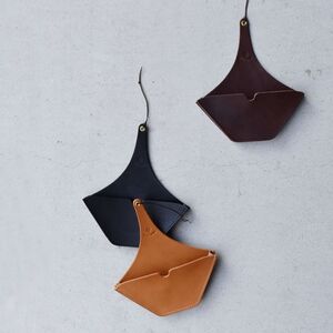 Teha'amana Coffee paper holder テハマナ コーヒーペーパーホルダー ブラック 革 皮 雑貨 おしゃれ レザー 本革 こだわりの逸品 地域特産品 ギフト 自分用 人気 おすすめ