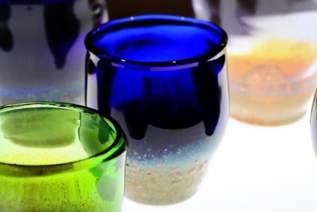 月下美人[青] 日本酒 お猪口|こだわりの逸品 地域特産品 ギフト 自分用 人気 おすすめ