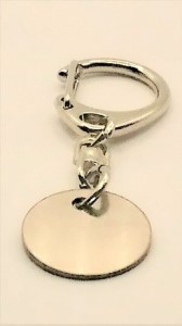 ペット用ネームプレート(丸) 犬 猫 小型犬 かわいい おしゃれ 軽い 迷子札 誕生日 バースデー プレゼント ギフト 贈り物