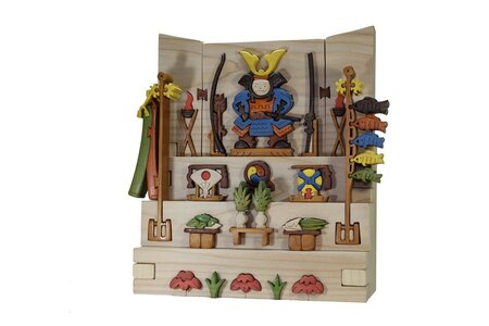 五月人形三段飾り 知育玩具 木製パズル おもちゃ プレゼント 男の子 女の子 誕生日 クリスマス 子供 大人 ギフト つみき 積木 送料無料
